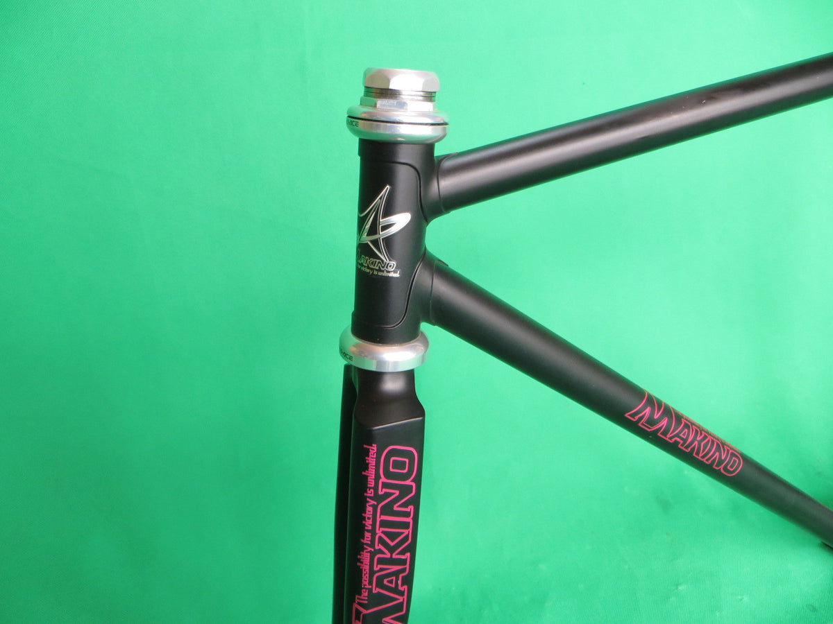 Makino // *Matte* Black Columbus Max Fork and Keirin Spirit Tubing // 50cm