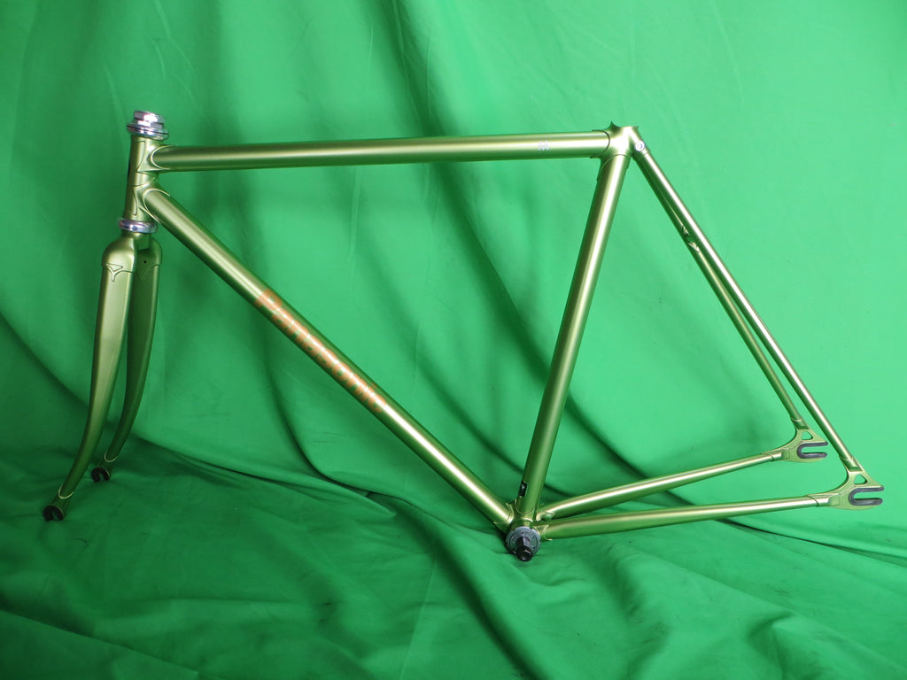 Panasonic Columbus Max Fork // Green Gold Metallic // 51cm