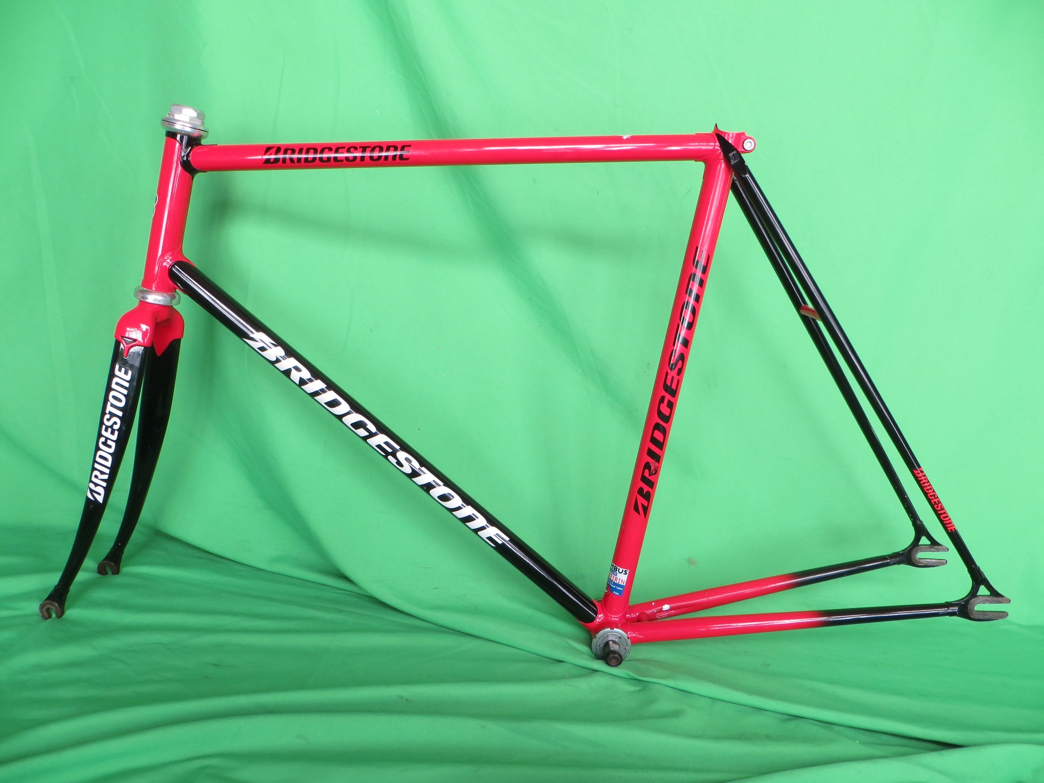 Bridgestone Columbus Max Fork / Spirit Keirin  // Red Black Two Tone 56cm