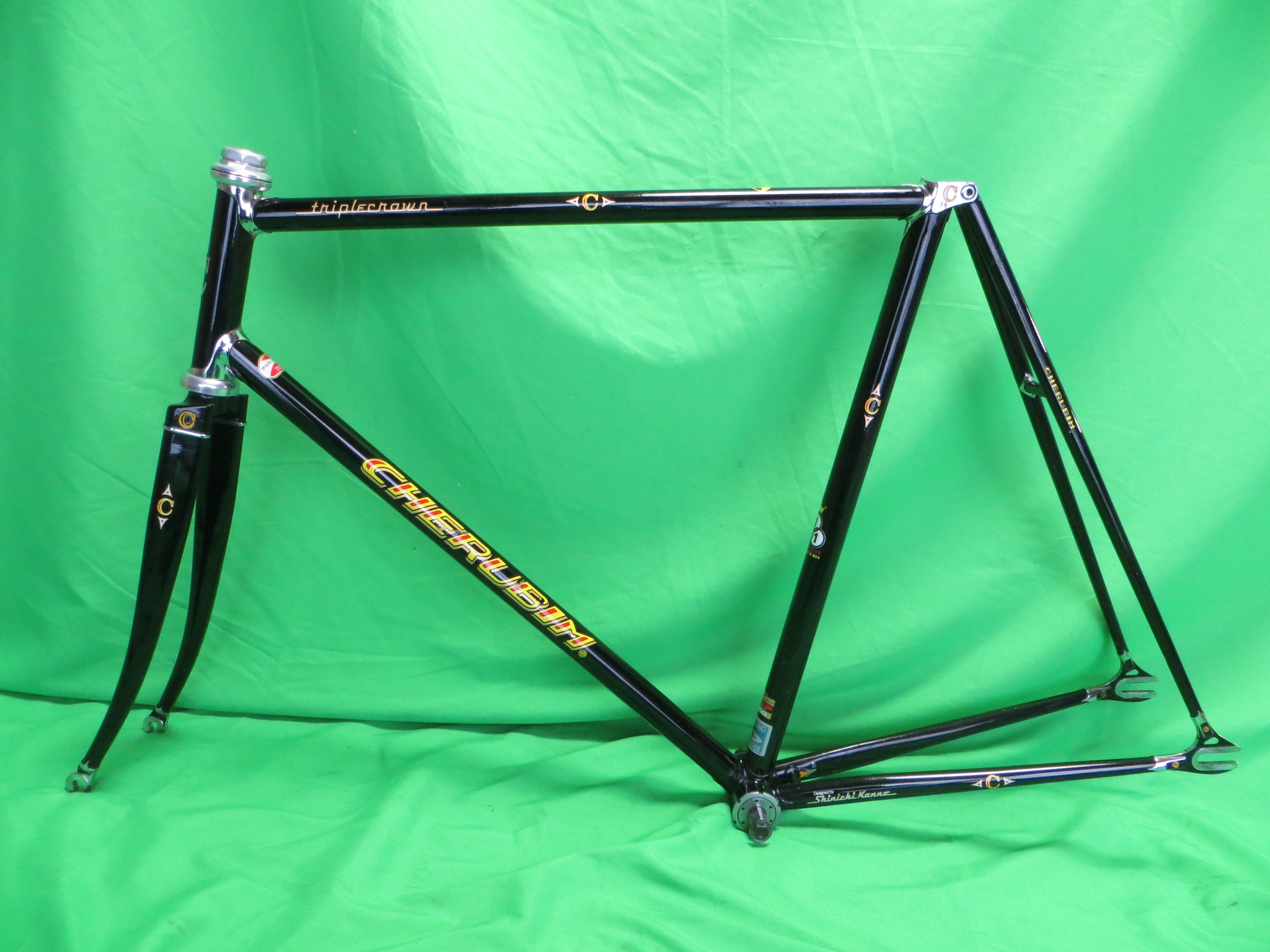 Cherubim Columbus Max Fork / Dedacciai Zero Uno / Black  // 56.5cm