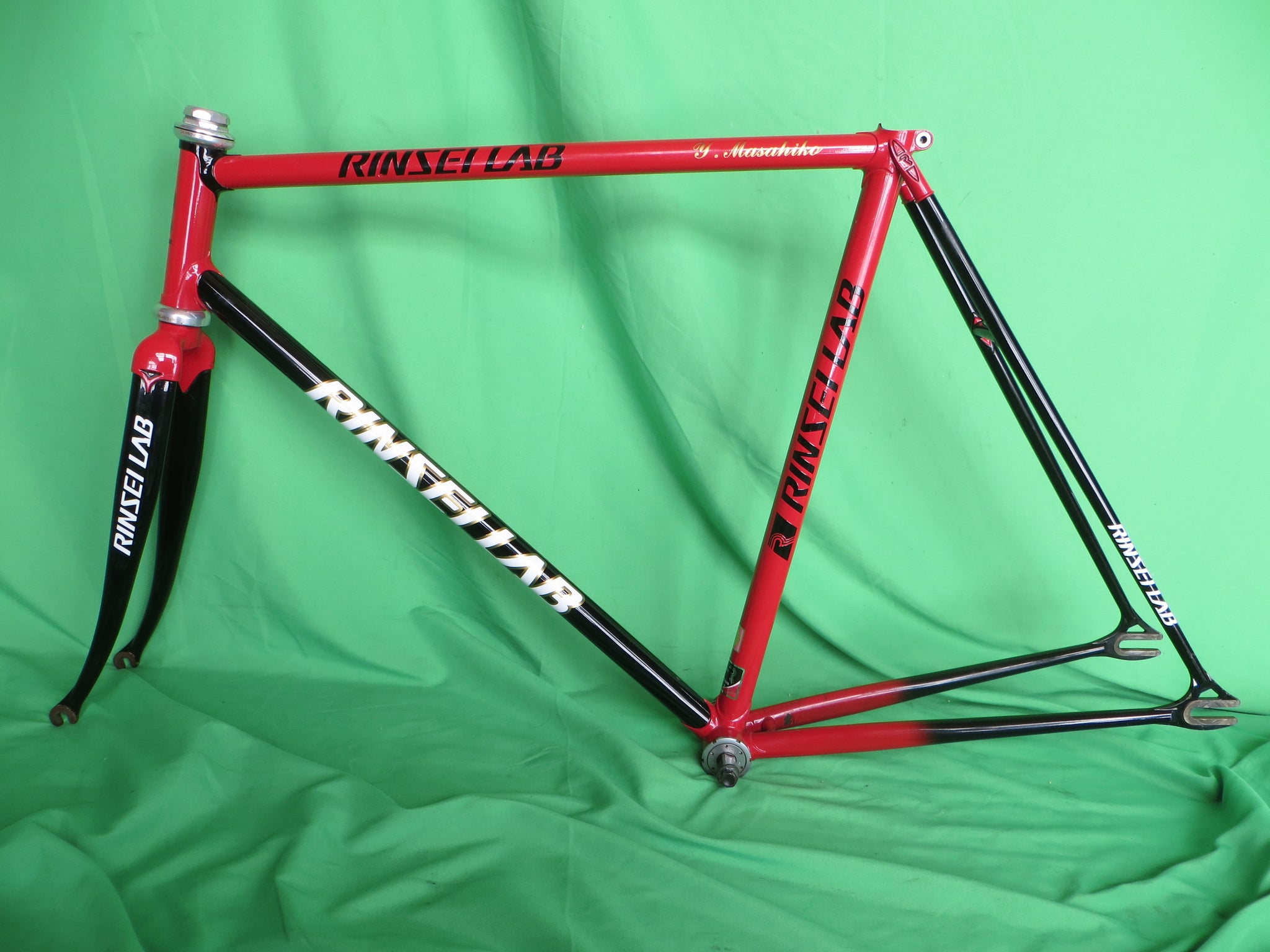 RINSEI LAB Columbus Max Fork // Red / Black Two Tone // 54.5cm