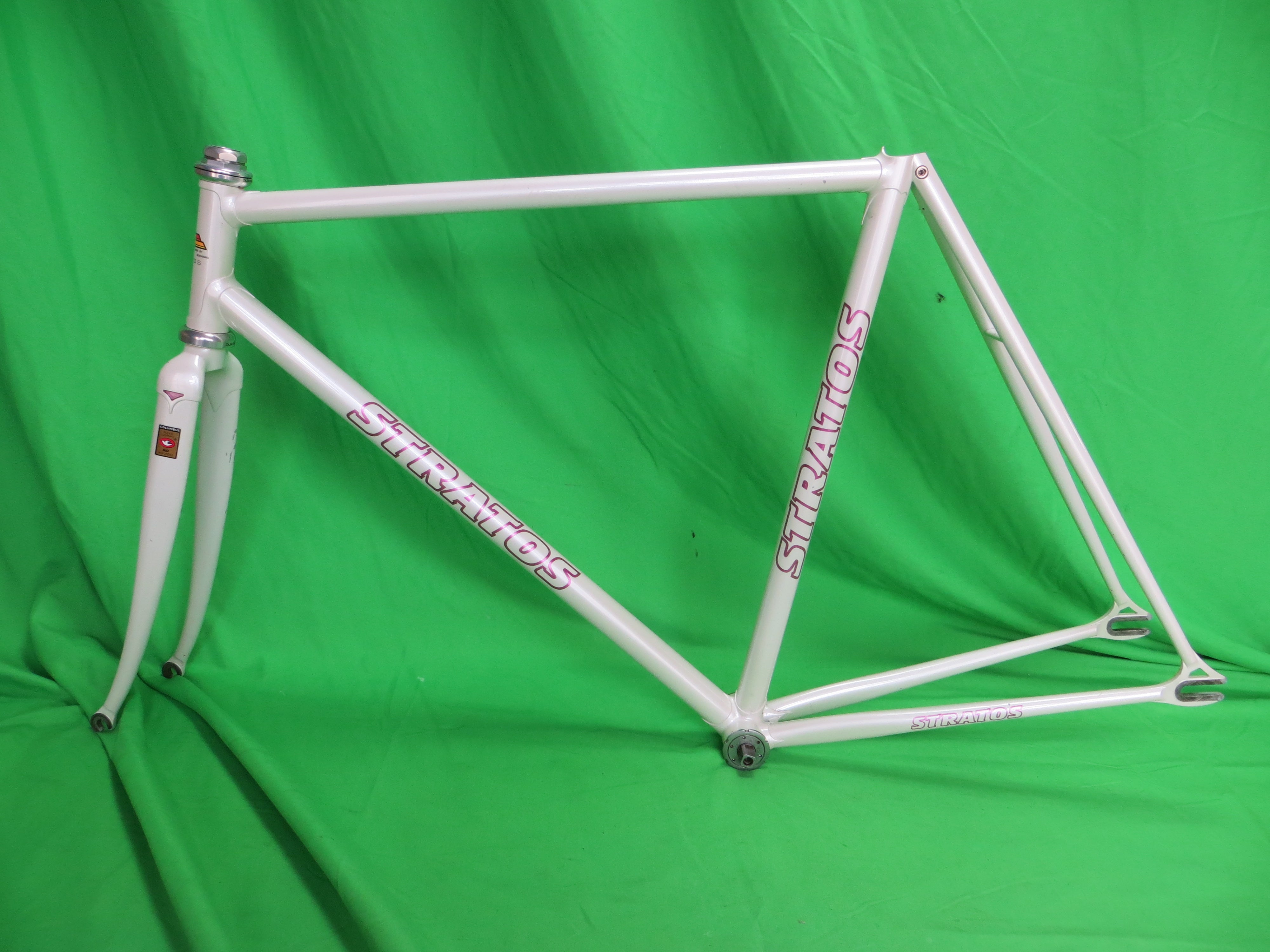 Stratos Columbus Max Fork // White // 54cm /240529