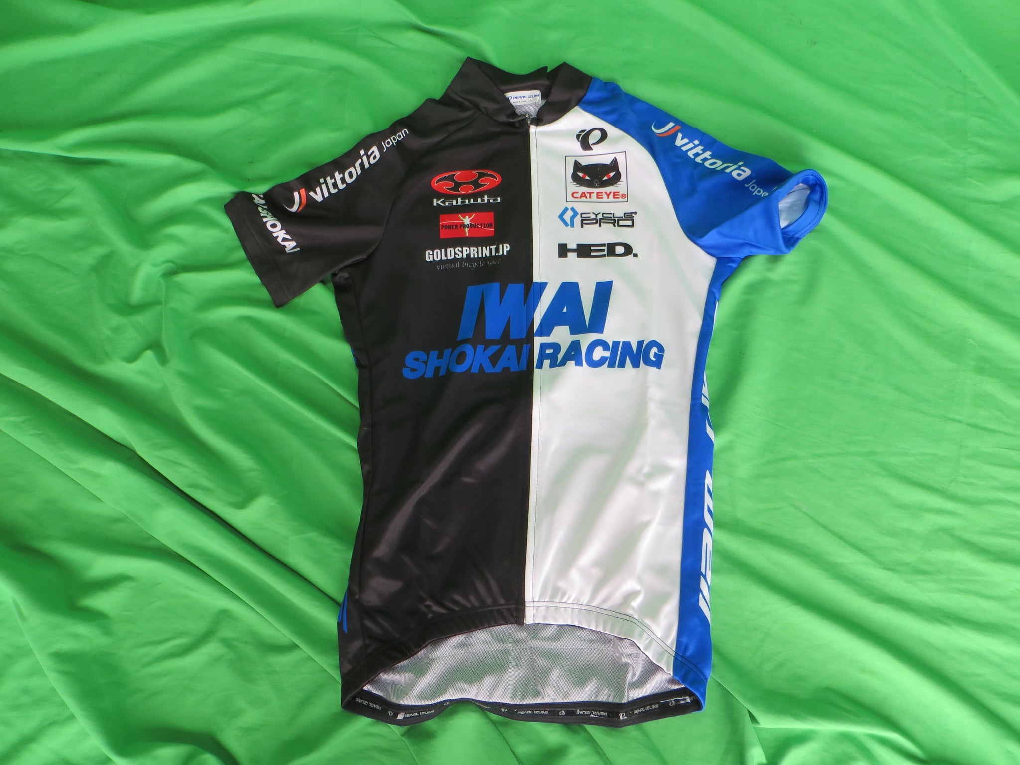 Never Used Pearl Izumi Iwai Shokai Ganwell Pro Official Short Sleeve Jersey Japanese L Size (American M) /241208