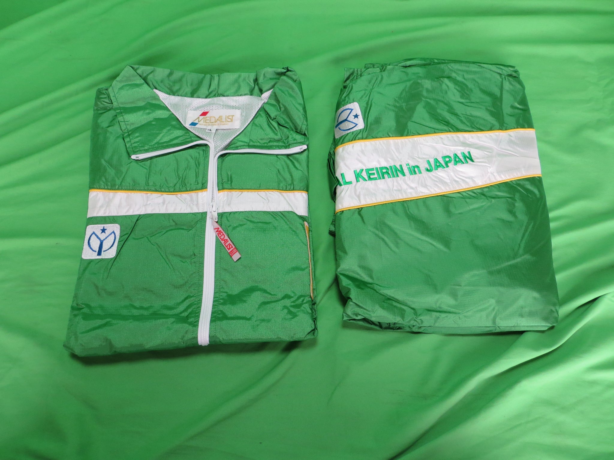 Rare! NOS Medalist Club International Keirin Competition Long Sleeve Jersey & Pants Japanese 3L Size (American LL)