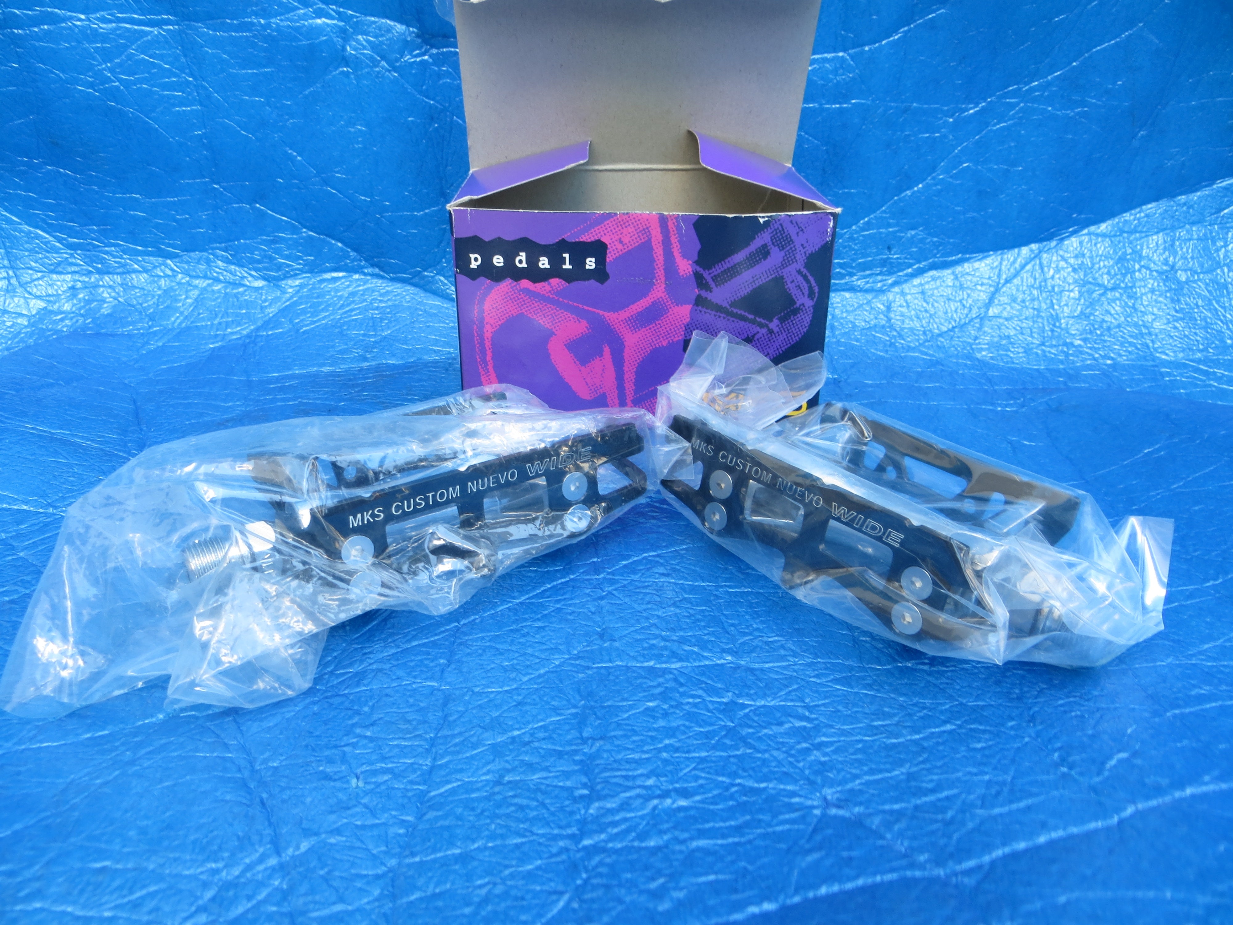 NOS MKS Custom Nuevo NJS WIDE Pedals (24090901)