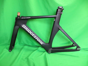 Rare! Olympic Games Bridgestone TS9 Carbon // Black // 57cm c-t / 49cm c-c UCI NJS Approved