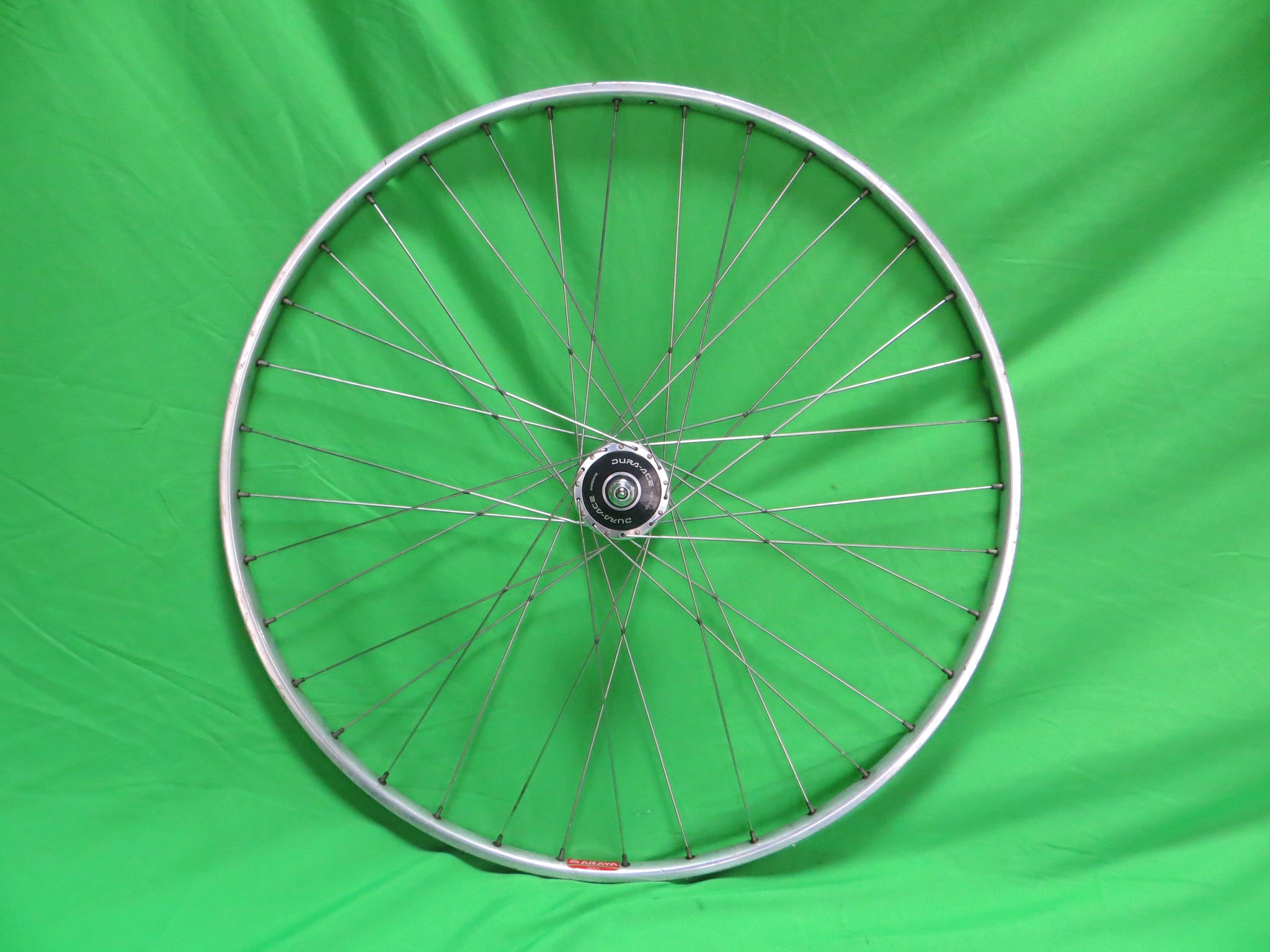 Araya Gold 16B 700c Tubular NJS rim, Shimano Dura Ace HB-7600 NJS 100mm/9mm Front Hub (24100606)