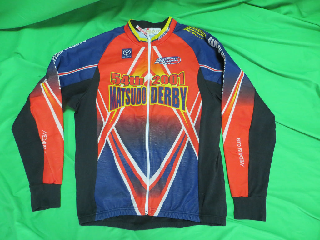 Medalist Club Long Sleeve Jersey Japanese 2XL Size (American XL)