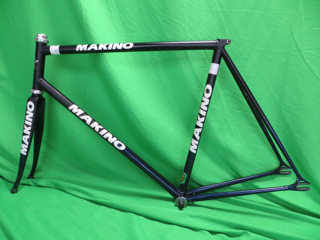 Makino Columbus Max Fork /  Reynolds 853 // Dark Blue / Matte Black Fade  // 57cm