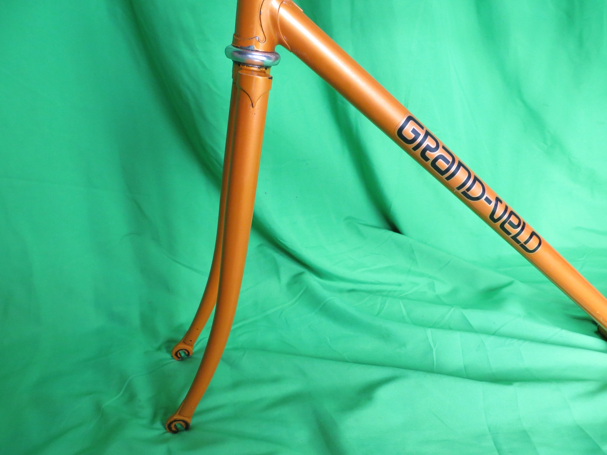 Vintage Grand-Velo Bridgestone Ishiwata 019 // Orange Metallic // 54.5 – NJS  EXPORT