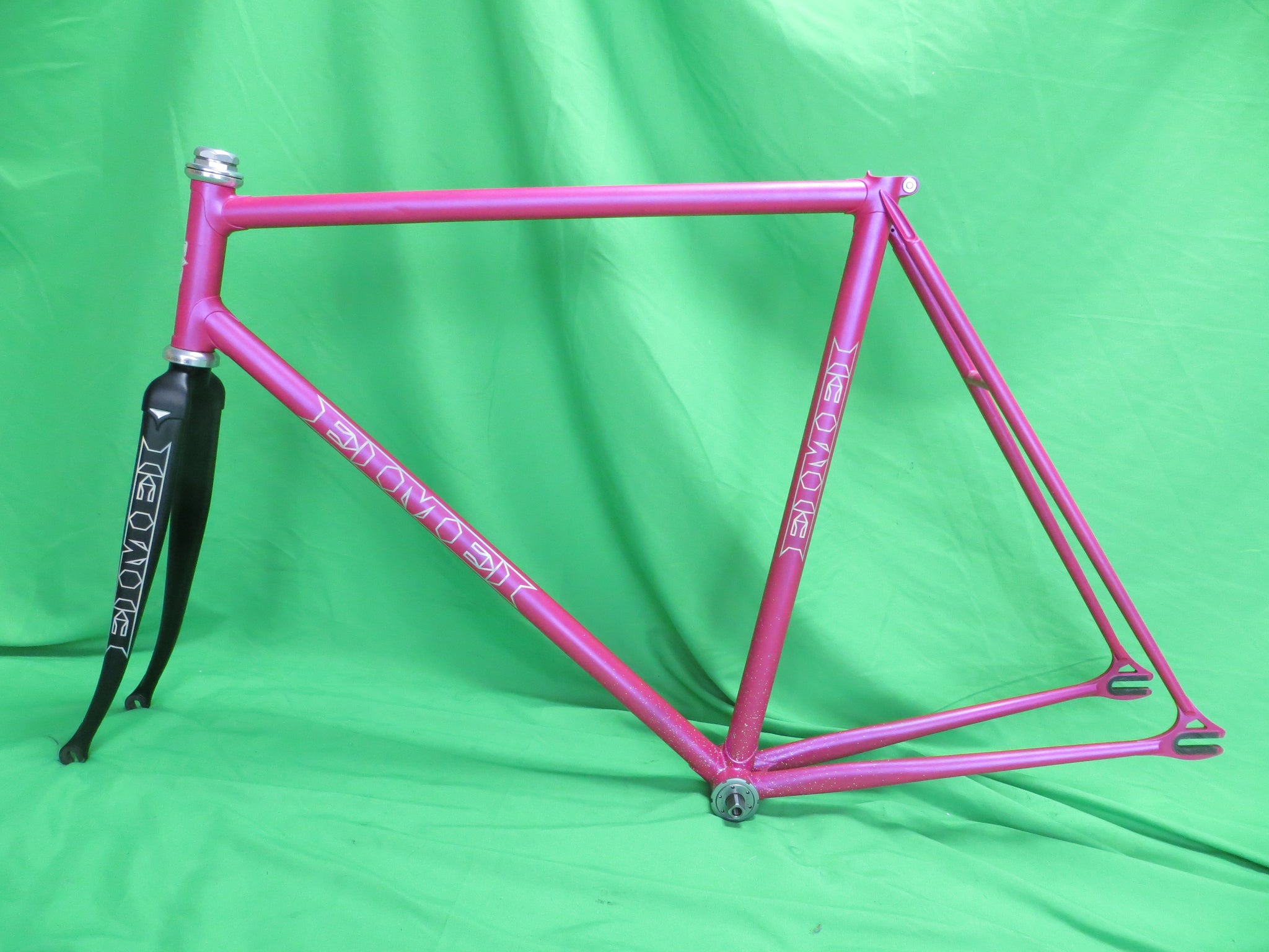 EIMEI Columbus Max Fork // Matte Pink / Black Two Tone  // 55cm