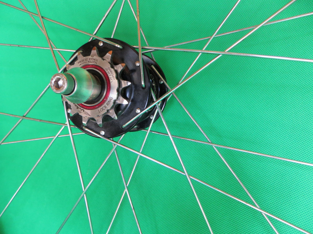 CycleOps Powertap SL+ 24H 120mm Rear Hub, Alexrims Race28 700c Clinche ...