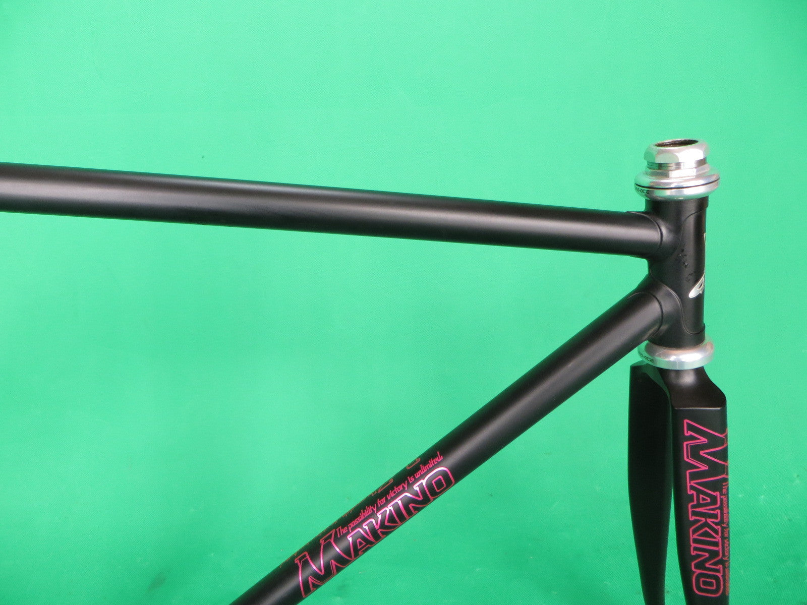 Makino // *Matte* Black Columbus Max Fork and Keirin Spirit Tubing // – NJS  EXPORT